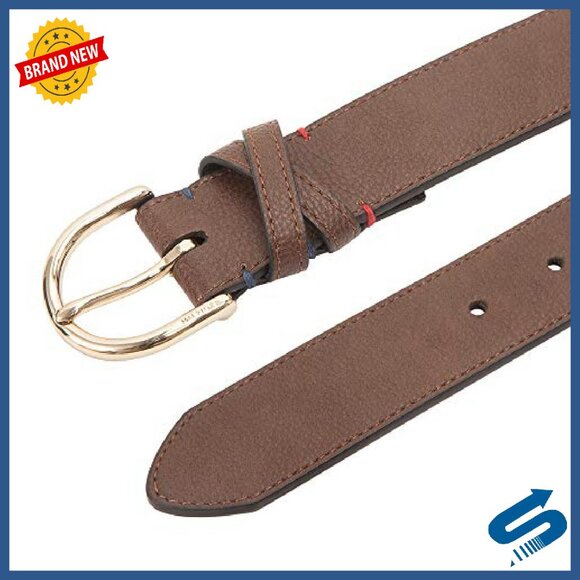 Women\'s Casual Cross Band Belt with Round Buckle for Jeans & Dresses